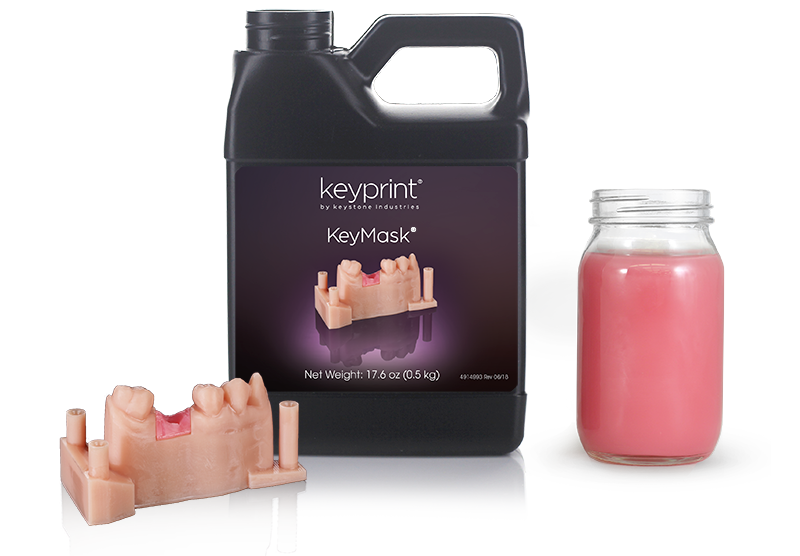 Keyprint® Keymask® -Pink Resin