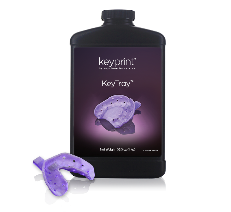 Keyprint®  KeyTray™ -Purple Resin