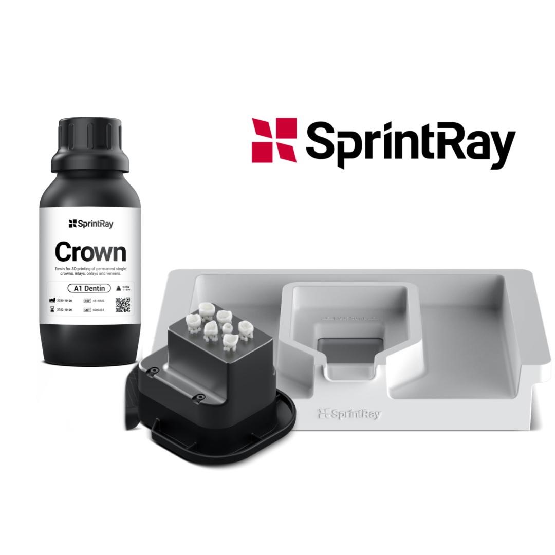 SprintRay Crown Kit + Final Crown Resin Starter Kit