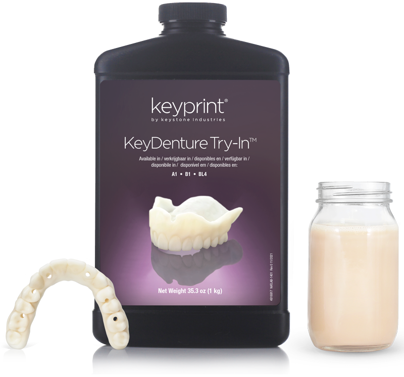 Key Denture Try-in